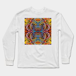 Patterns of brightly coloured child wrist bands. FOUR Long Sleeve T-Shirt